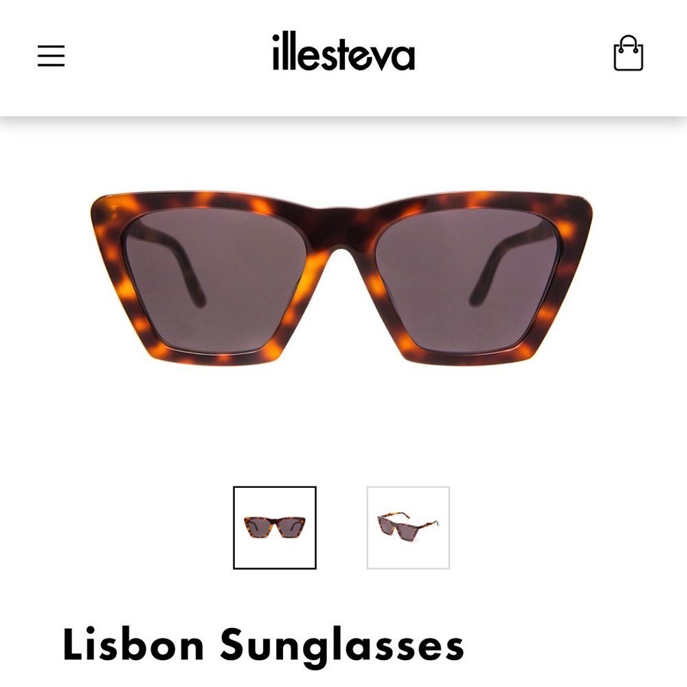 Illesteva Lisbon Sunglasses in Tortoise!